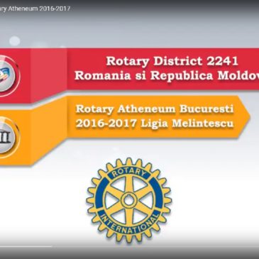 Clubul Rotary Atheneum București 2016-2017